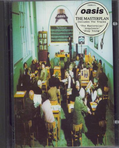 Oasis The Masterplan UK mini disc (MD) (288858)